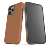 For iPhone 12 Pro Max Case, Protective Back Cover, Brown | iCoverLover Australia