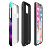 For iPhone 11 Case, Protective Back Cover, Abstract Galaxy | iCoverLover Australia