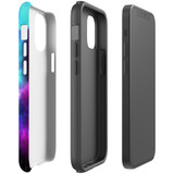 For iPhone 12 mini Case, Protective Back Cover, Abstract Galaxy | iCoverLover Australia