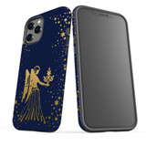 For iPhone 12 Pro Max Case, Protective Back Cover, Virgo Drawing | iCoverLover Australia