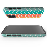 For iPhone 12/12 Pro Case, Protective Back Cover, Zigzag colorful Pattern | iCoverLover Australia