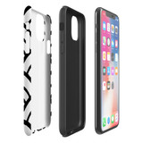 For iPhone 11 Pro Max Protective Case, Japanese Folk Wave Pattern | iCoverLover Australia