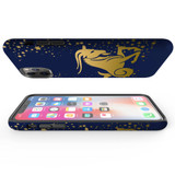 For iPhone 11 Pro Max Case, Protective Back Cover, Capricorn Drawing | iCoverLover Australia