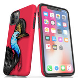 For iPhone 11 Pro Case, Protective Back Cover, Cassowary Portrait | iCoverLover Australia