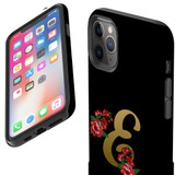 For iPhone 11 Pro Case, Protective Back Cover, Embellished Letter E | iCoverLover Australia