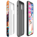 For iPhone XS Max Tough Protective Case, Sunny Waves | iCoverLover Australia