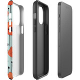 For iPhone 14 Pro Tough Protective Case, Poppy Field | iCoverLover Australia