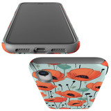 For iPhone XR Tough Protective Case, Poppy Field | iCoverLover Australia