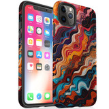 For iPhone 11 Pro Tough Protective Case, Waves Of The Sun | iCoverLover Australia