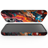 For iPhone 13 mini Tough Protective Case, Waves Of The Sun | iCoverLover Australia