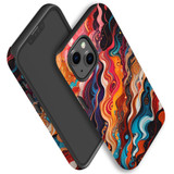 For iPhone 13 Tough Protective Case, Waves Of The Sun | iCoverLover Australia