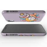 For iPhone XR Tough Protective Case, Sleeping Moon | iCoverLover Australia