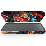 For iPhone 14 Pro Tough Protective Case, Waves Of The Sun | iCoverLover Australia