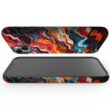For iPhone 14 Tough Protective Case, Waves Of The Sun | iCoverLover Australia
