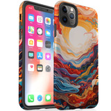 For iPhone 11 Pro Tough Protective Case, Sunny Waves | iCoverLover Australia