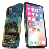 For iPhone 11 Pro Tough Protective Case, Painting Of The Harbour Bridge | iCoverLover Australia