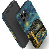 For iPhone 12 Pro/12 Tough Protective Case, Painting Of The Harbour Bridge | iCoverLover Australia