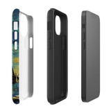 For iPhone 13 mini Tough Protective Case, Painting Of The Harbour Bridge | iCoverLover Australia