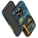 For iPhone 13 Pro Tough Protective Case, Painting Of The Harbour Bridge | iCoverLover Australia