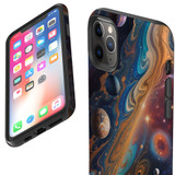 For iPhone 11 Pro Max Tough Protective Case, Planets Of The Universe | iCoverLover Australia