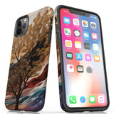 For iPhone 11 Pro Tough Protective Case, Mysterious Golden Tree | iCoverLover Australia
