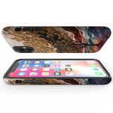 For iPhone 11 Tough Protective Case, Mysterious Golden Tree | iCoverLover Australia
