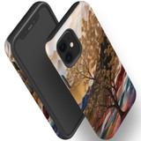 For iPhone 12 mini Tough Protective Case, Mysterious Golden Tree | iCoverLover Australia