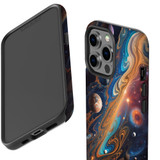 For iPhone 13 Pro Tough Protective Case, Planets Of The Universe | iCoverLover Australia