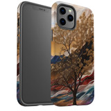 For iPhone 12 Pro Max Tough Protective Case, Mysterious Golden Tree | iCoverLover Australia