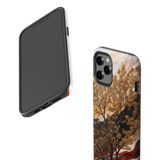 For iPhone 12 Pro Max Tough Protective Case, Mysterious Golden Tree | iCoverLover Australia