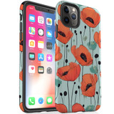 For iPhone 11 Pro Tough Protective Case, Poppy Field | iCoverLover Australia