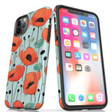 For iPhone 11 Pro Max Tough Protective Case, Poppy Field | iCoverLover Australia