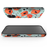 For iPhone 12 mini Tough Protective Case, Poppy Field | iCoverLover Australia