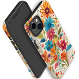 For iPhone 14 Plus Tough Protective Case, Floral Symphony | iCoverLover Australia