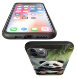For iPhone 11 Pro Tough Protective Case, Happy Panda | iCoverLover Australia