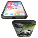 For iPhone 11 Pro Max Tough Protective Case, Happy Panda | iCoverLover Australia