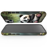 For iPhone 14 Plus Tough Protective Case, Happy Panda | iCoverLover Australia