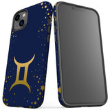 For iPhone 14 Plus Case Tough Protective Cover, Gemini Sign | iCoverLover Australia