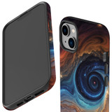 For iPhone 14 Plus Tough Protective Case, Eye Of The Galaxy | iCoverLover Australia