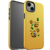 For iPhone 14 Plus Case Tough Protective Cover, Honey Bees | iCoverLover Australia
