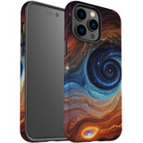 For iPhone 14 Pro Tough Protective Case, Eye Of The Galaxy | iCoverLover Australia