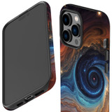 For iPhone 14 Pro Tough Protective Case, Eye Of The Galaxy | iCoverLover Australia