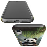 For iPhone XR Tough Protective Case, Happy Panda | iCoverLover Australia