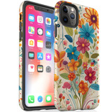 For iPhone 11 Pro Max Tough Protective Case, Floral Symphony | iCoverLover Australia