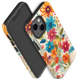 For iPhone 13 mini Tough Protective Case, Floral Symphony | iCoverLover Australia