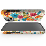 For iPhone 13 mini Tough Protective Case, Floral Symphony | iCoverLover Australia