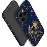 For iPhone 14 Pro Case Tough Protective Cover, Gemini Drawing | iCoverLover Australia