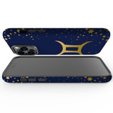 For iPhone 14 Pro Case Tough Protective Cover, Gemini Sign | iCoverLover Australia