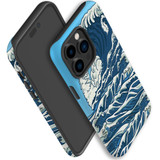 For iPhone 14 Pro Case Tough Protective Cover, Japanese Wave | iCoverLover Australia