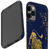 For iPhone 14 Pro Max Case Tough Protective Cover, Leo Drawing | iCoverLover Australia
